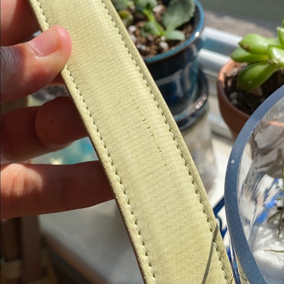 Escada Sport Pale Lime Suede Belt main image 6